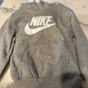 Nike Kids Gray Pullover Hoodie